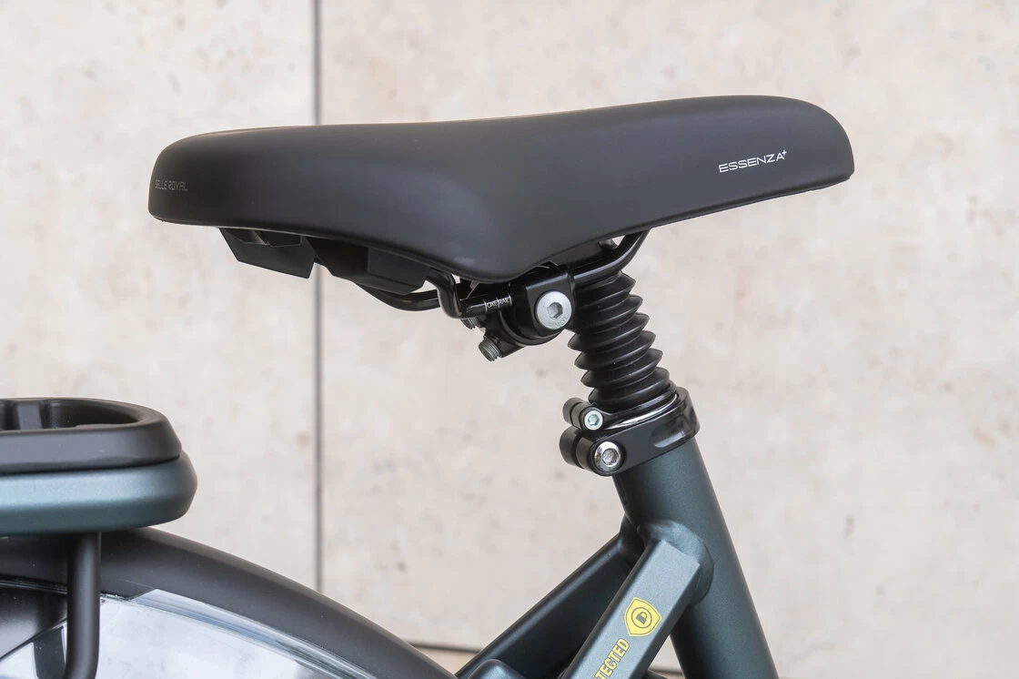 Rower elektryczny na pasku Gazelle Avignon C380 HMB Bosch Teal grey