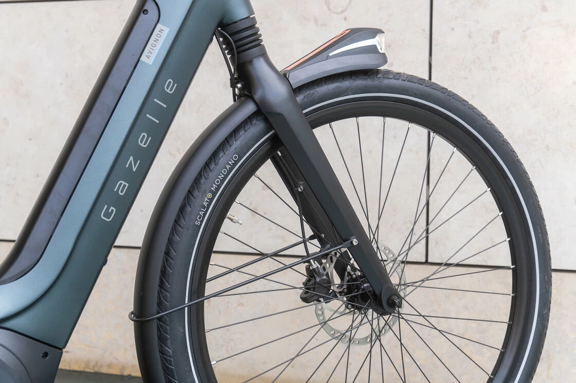 Rower elektryczny na pasku Gazelle Avignon C380 HMB Bosch Teal grey 61