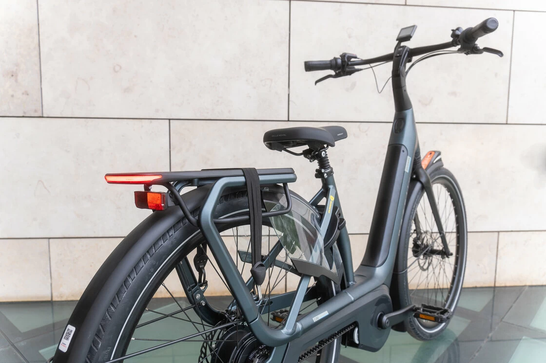 Rower elektryczny na pasku Gazelle Avignon C380 HMB Bosch Teal grey mat 49