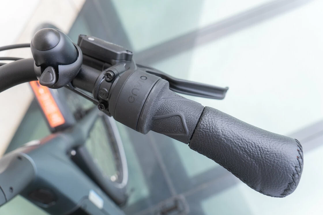 Rower elektryczny na pasku Gazelle Avignon C380 HMB Bosch Teal grey mat 49