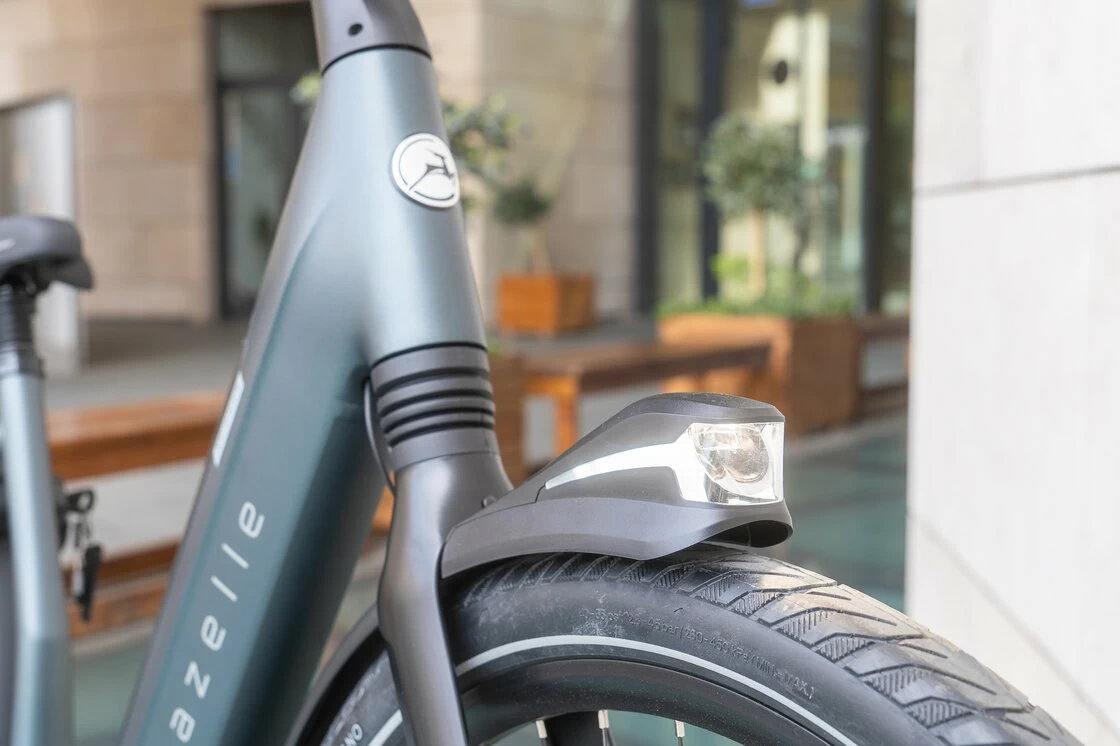 Rower elektryczny na pasku Gazelle Avignon C380 HMB Bosch Teal grey mat 49