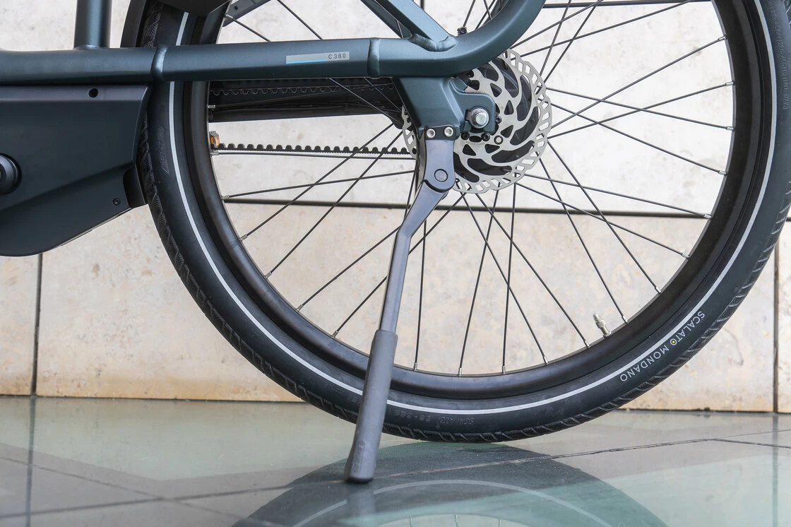 Rower elektryczny na pasku Gazelle Avignon C380 HMB Bosch Teal grey mat 49