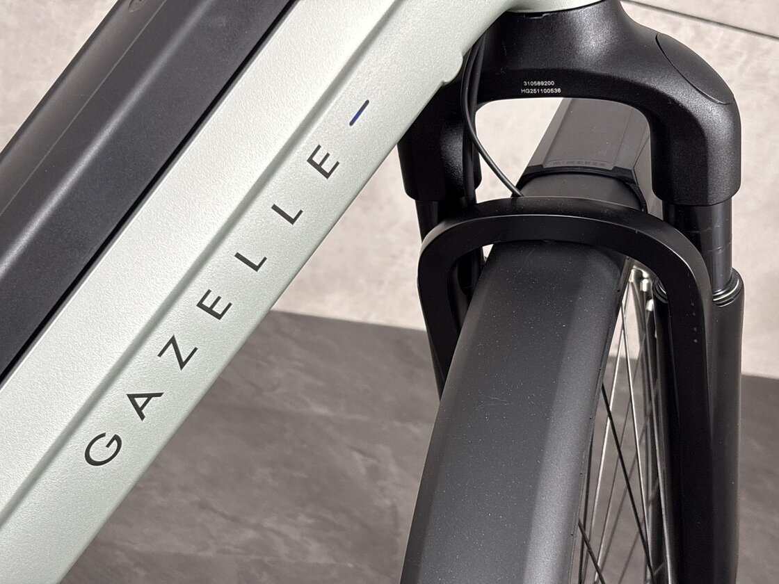 Rower elektryczny na pasku Gazelle Avignon C380 MY26  Pebble Grey Mat