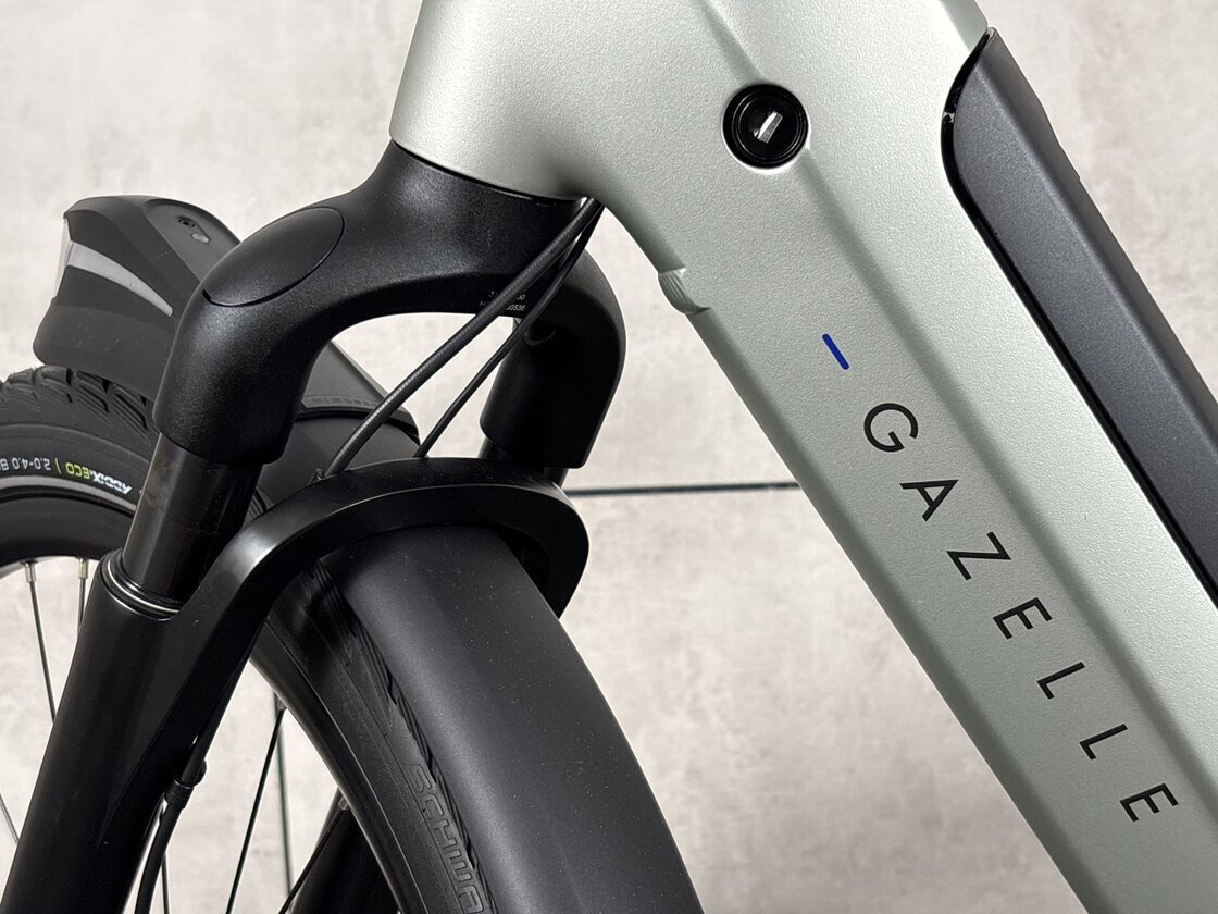 Rower elektryczny na pasku Gazelle Avignon C380 MY26  Pebble Grey Mat