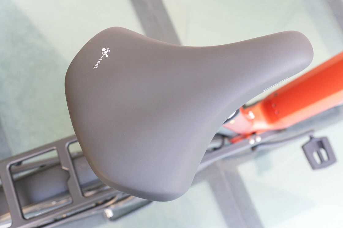 Rower elektryczny na pasku Gazelle Eclipse C380 HMB Bosch Metallic Orange Mat