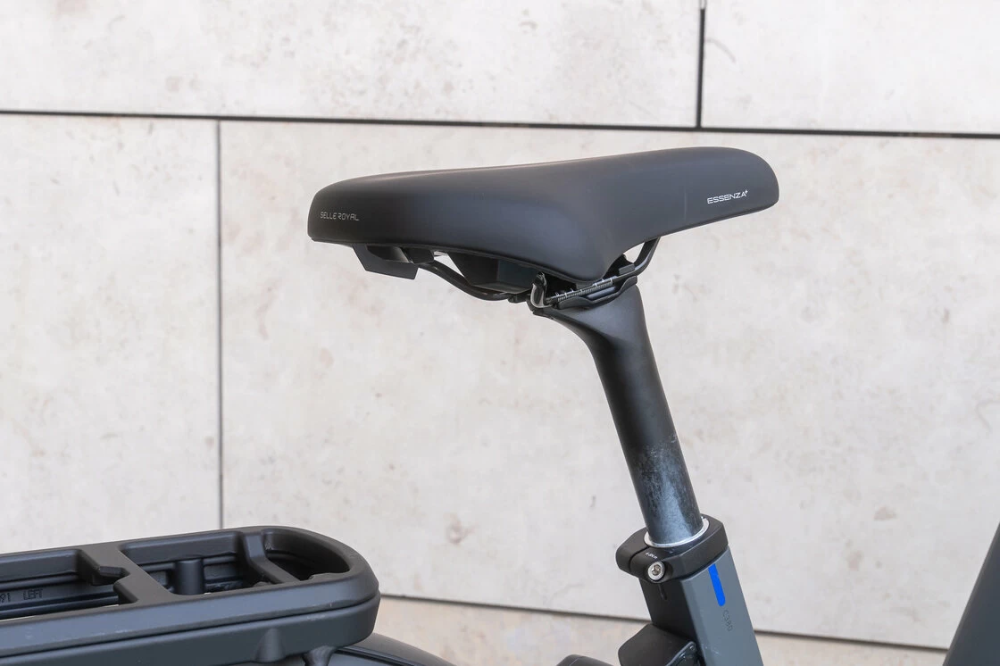 Rower elektryczny na pasku Gazelle Eclipse C380 HMB Bosch Anthracite Grey Mat