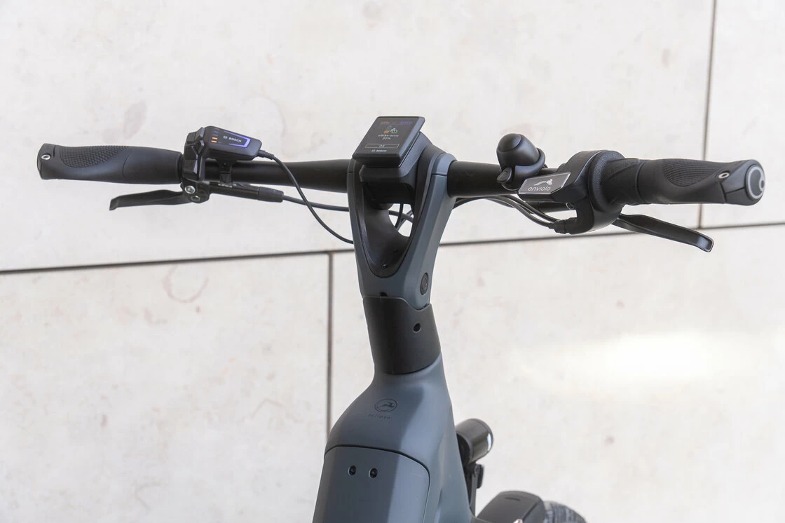 Rower elektryczny na pasku Gazelle Eclipse C380 HMB Bosch Anthracite Grey Mat