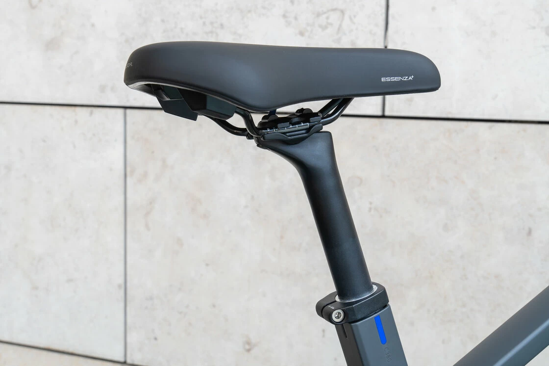 Rower elektryczny na pasku Gazelle Eclipse C380 HMB Bosch Męski Anthracite Grey Mat