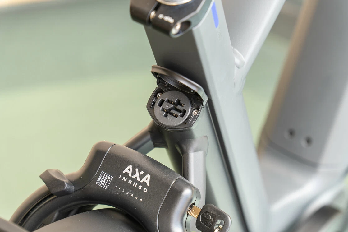 Rower elektryczny na pasku Gazelle Eclipse C380 HMB Bosch Męski Anthracite Grey Mat