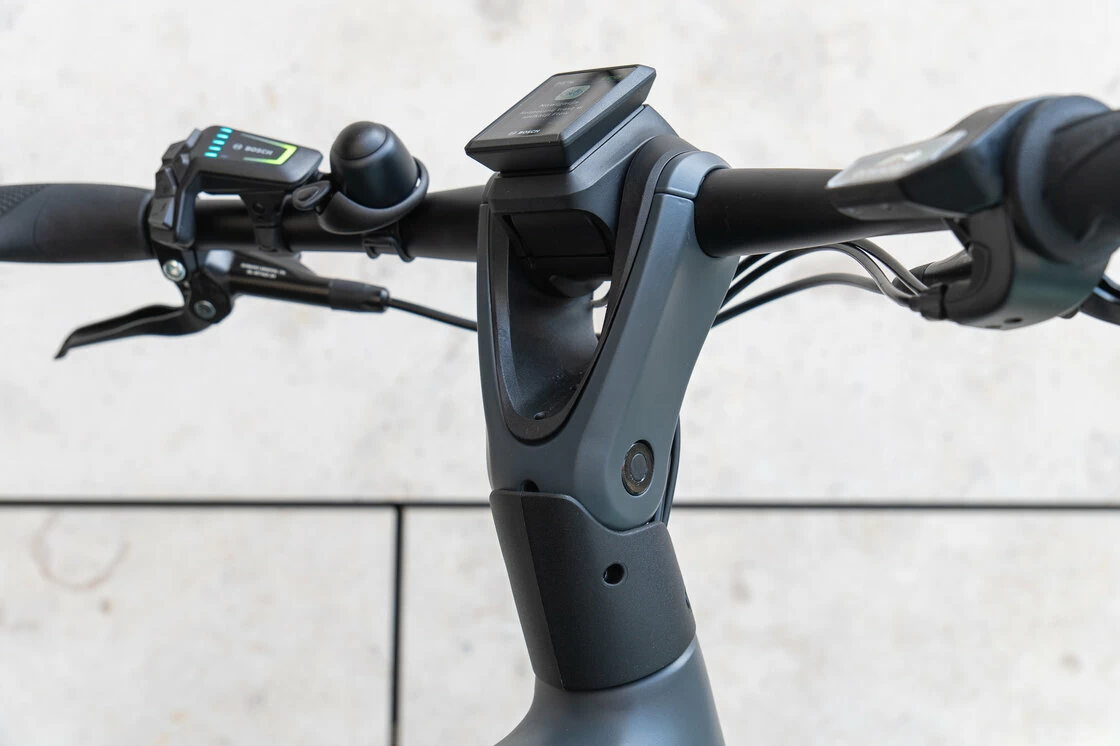 Rower elektryczny na pasku Gazelle Eclipse C380 HMB Bosch Męski Anthracite Grey Mat