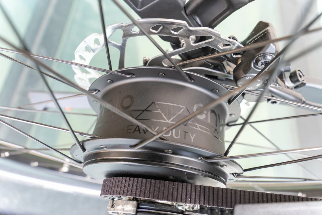 Rower elektryczny na pasku Gazelle Eclipse C380 HMB Bosch Męski Anthracite Grey Mat