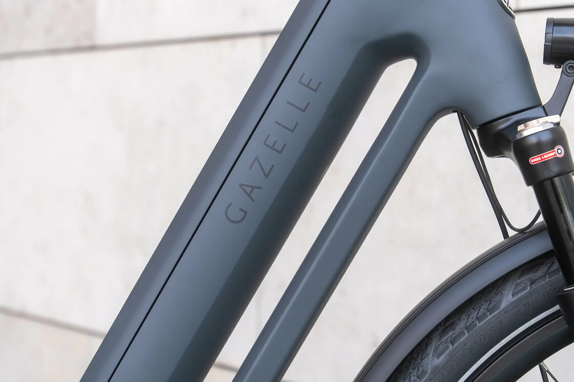 Rower elektryczny na pasku Gazelle Eclipse C380 MY27 Anthracite Grey Mat