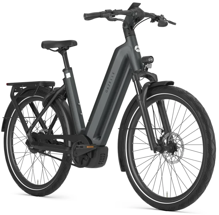 Rower elektryczny na pasku Gazelle Eclipse C380 MY27 Anthracite Grey Mat