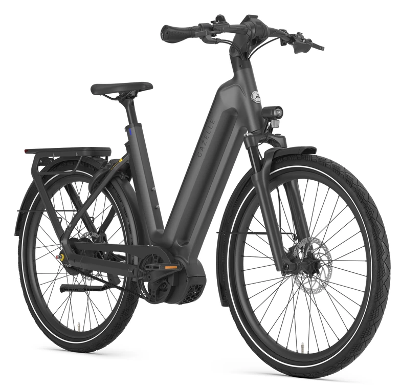 Rower elektryczny na pasku Gazelle Eclipse C380 MY27 Anthracite Grey Mat 55