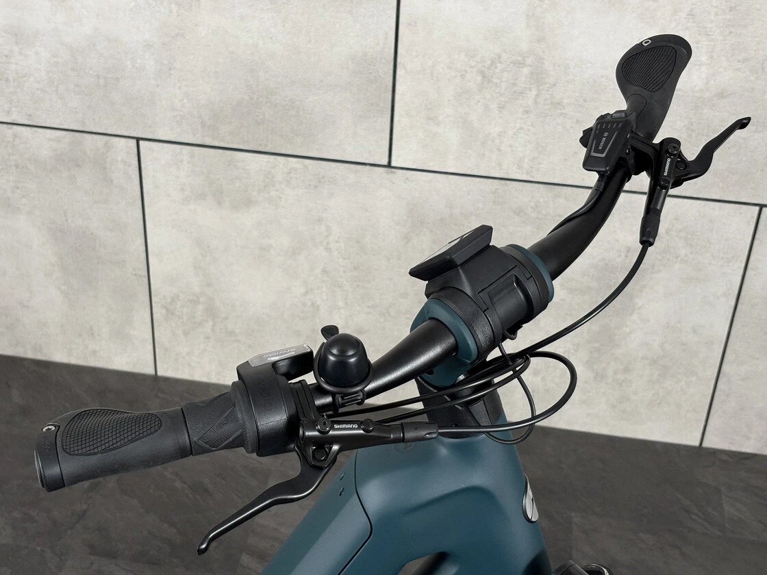 Rower elektryczny na pasku Gazelle Eclipse C380 MY27 Pine Green Mat