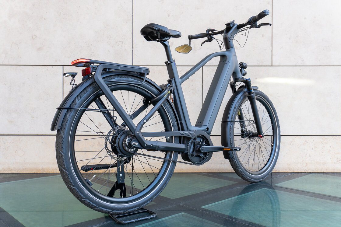 Rower elektryczny na pasku Gazelle Eclipse SPEED 45km/h Męski Anthracite Grey Mat