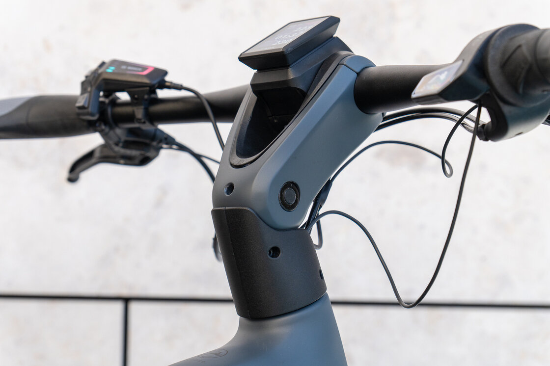 Rower elektryczny na pasku Gazelle Eclipse SPEED 45km/h Męski Anthracite Grey Mat