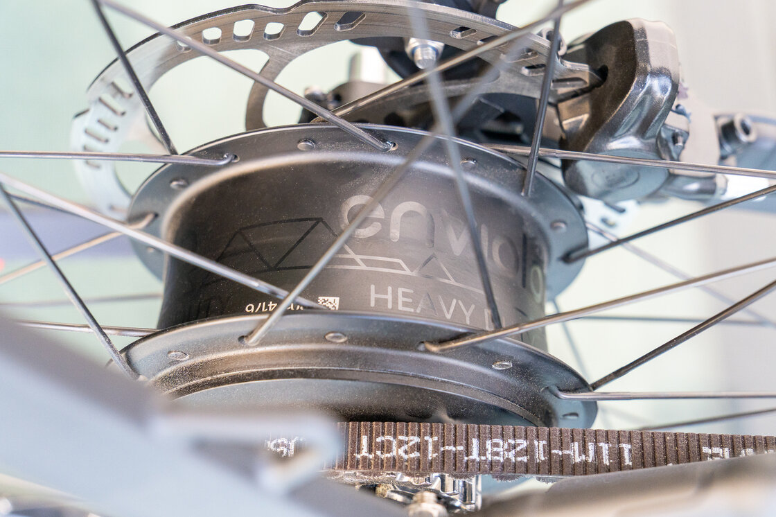 Rower elektryczny na pasku Gazelle Eclipse SPEED 45km/h Męski Anthracite Grey Mat