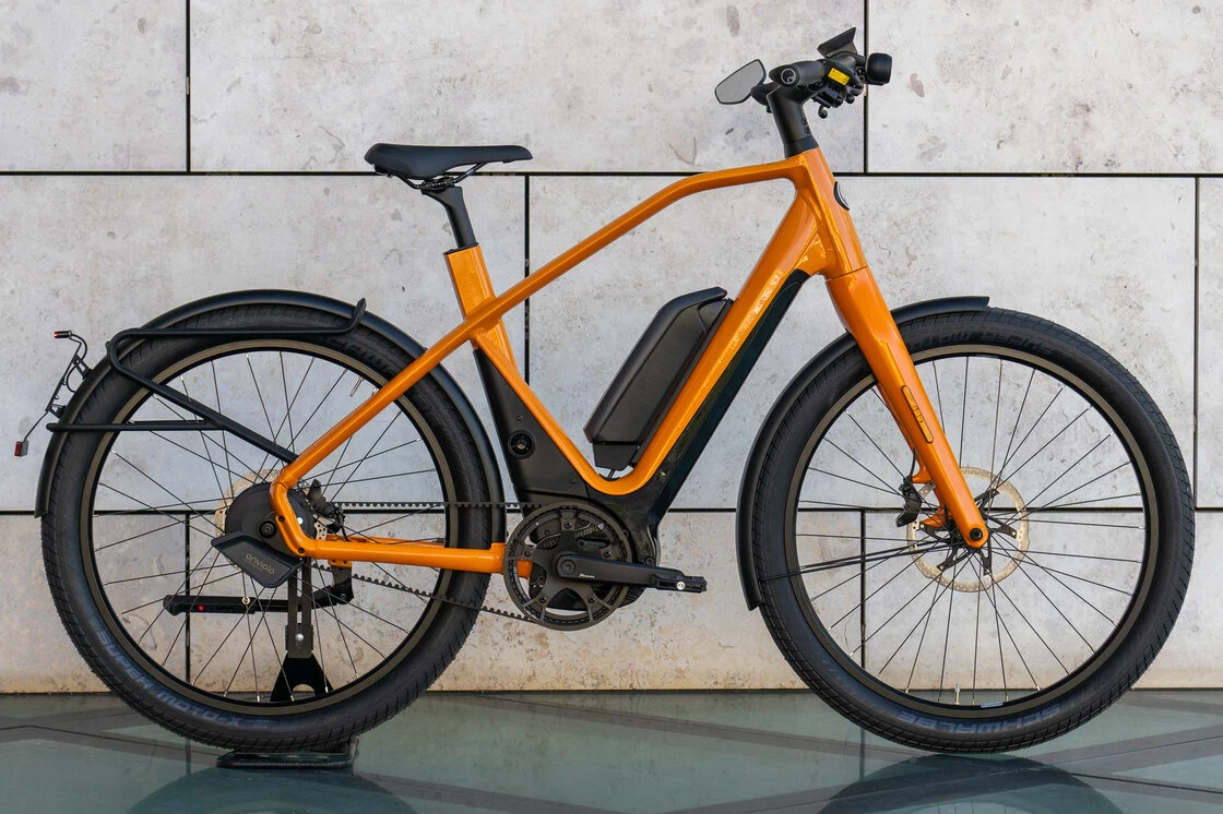 Rower elektryczny na pasku Gazelle No 1 1125 Wh Speedbike