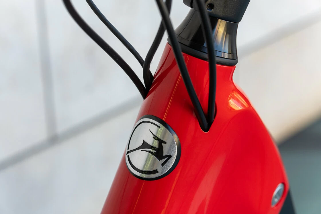 Rower elektryczny na pasku Gazelle Ultimate Belt C8+ HMB Bosch 500Wh Unisex Champion Red Metallic 57