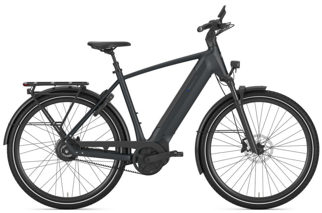 Rower elektryczny na pasku Gazelle Ultimate C380 Bosch MY26 Męski Teal Grey Mat