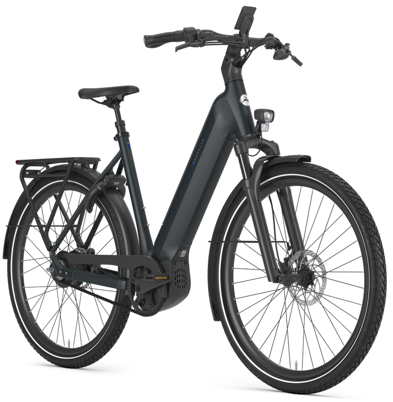 Rower elektryczny na pasku Gazelle Ultimate C380 Bosch MY26 Unisex Teal Grey Mat