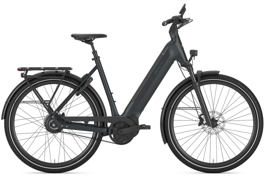 Rower elektryczny na pasku Gazelle Ultimate C380 Bosch MY26 Unisex Teal Grey Mat