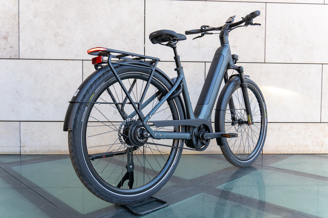 Rower elektryczny na pasku Gazelle Ultimate C380 Bosch MY26 Unisex Teal Grey Mat