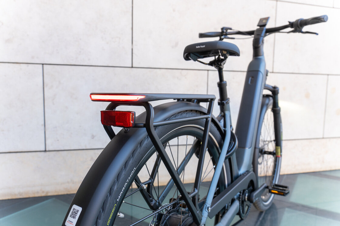 Rower elektryczny na pasku Gazelle Ultimate C380 Bosch MY26 Unisex Teal Grey Mat