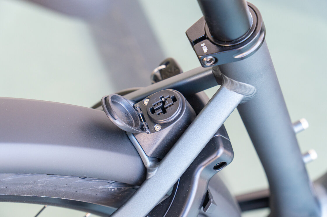 Rower elektryczny na pasku Gazelle Ultimate C380 Bosch MY26 Unisex Teal Grey Mat