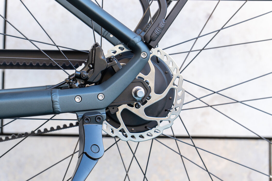 Rower elektryczny na pasku Gazelle Ultimate C380 Bosch MY26 Unisex Teal Grey Mat