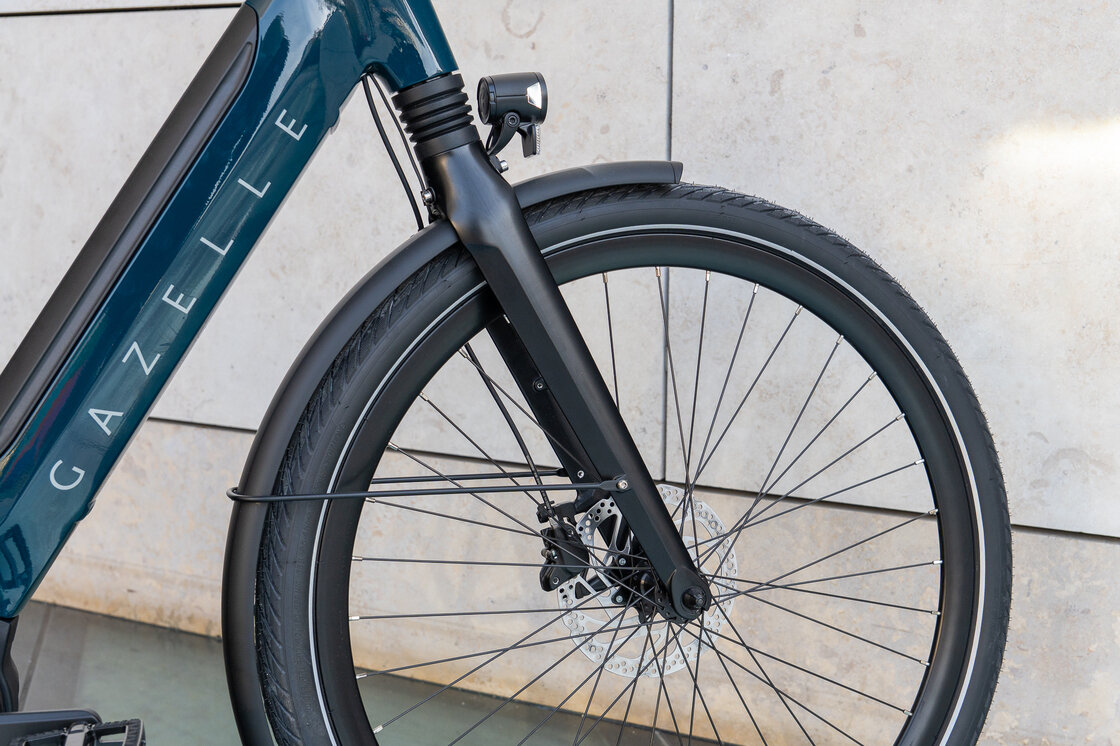 Rower elektryczny na pasku Gazelle Ultimate C8+ HMB SMART Pine Green