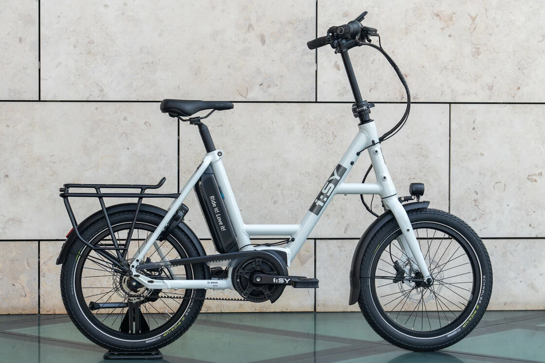 Rower elektryczny na pasku Isy E5 ZR F Bosch Nexus 5 Biały