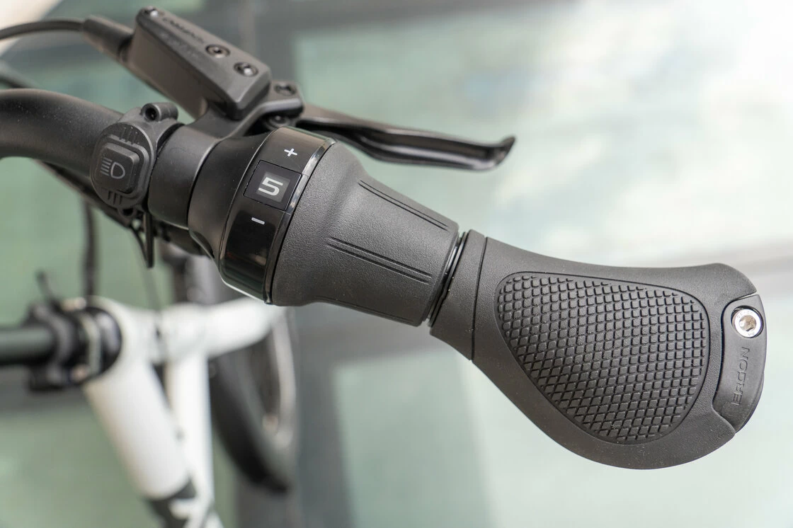 Rower elektryczny na pasku Isy E5 ZR F Bosch Nexus 5 Biały