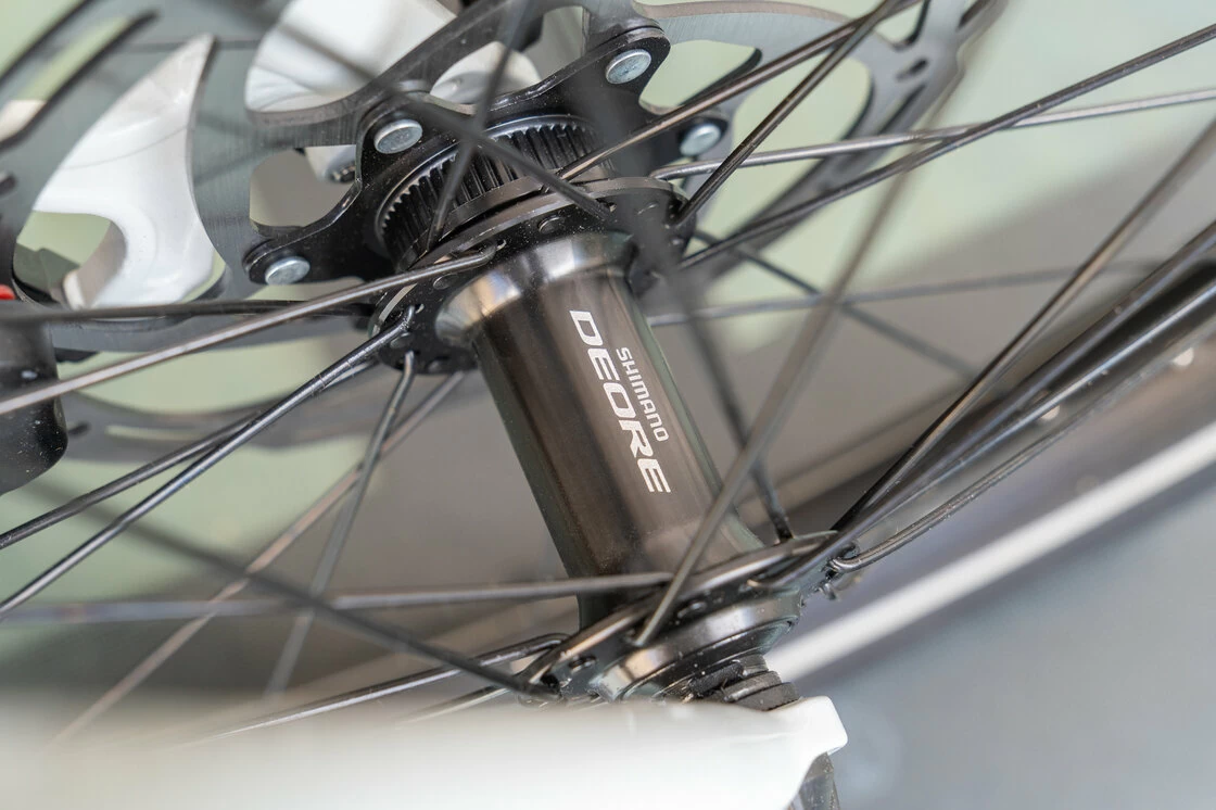 Rower elektryczny na pasku Isy E5 ZR F Bosch Nexus 5 Biały