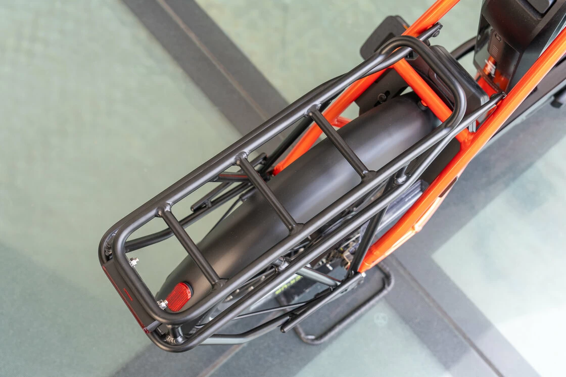 Rower elektryczny na pasku Isy E5 ZR F Bosch Nexus 5 Pomarańcz