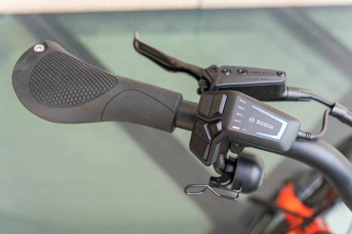 Rower elektryczny na pasku Isy E5 ZR F Bosch Nexus 5 Pomarańcz