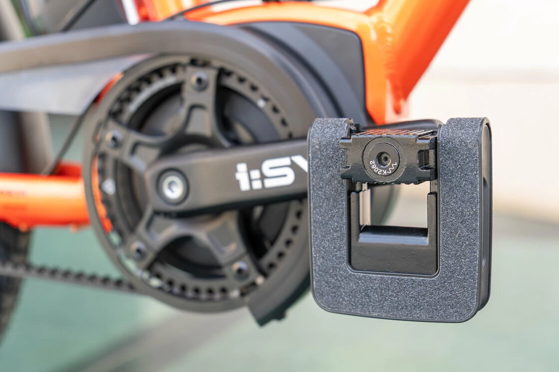 Rower elektryczny na pasku Isy E5 ZR F Bosch Nexus 5 Pomarańcz