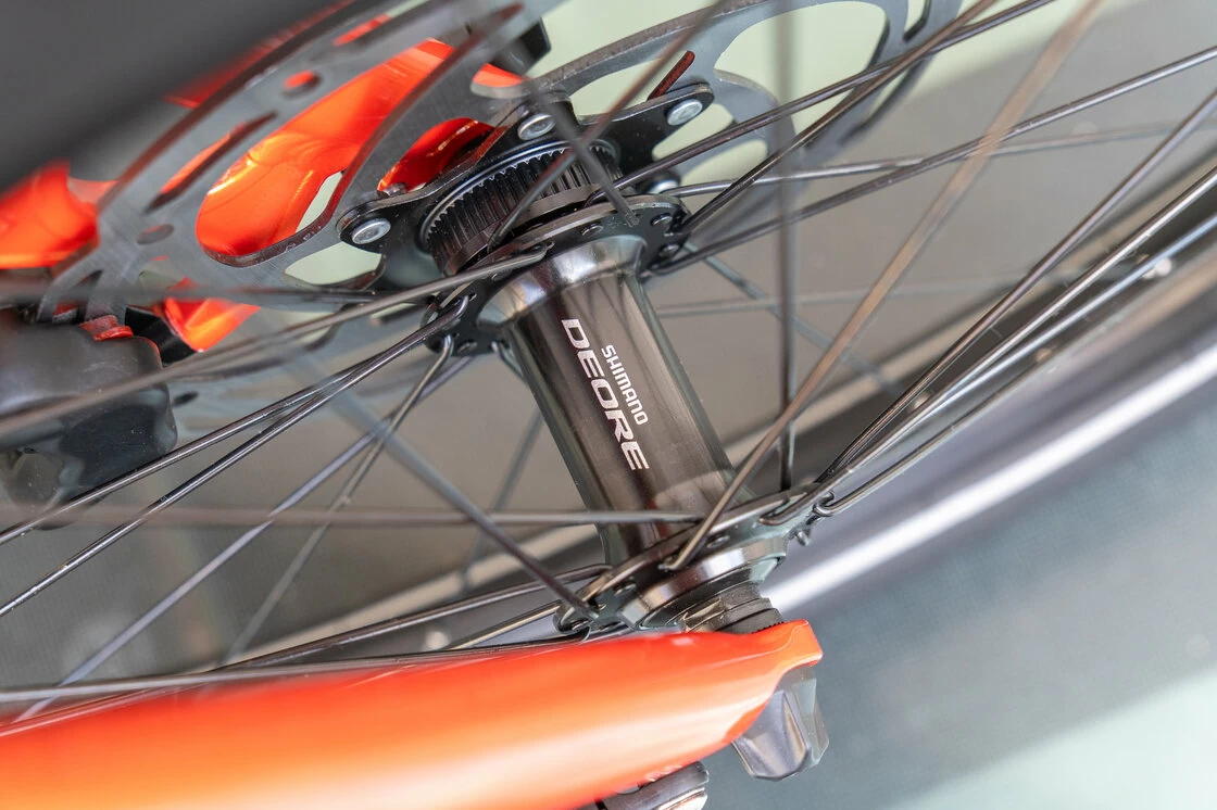 Rower elektryczny na pasku Isy E5 ZR F Bosch Nexus 5 Pomarańcz