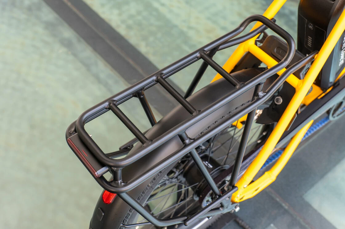 Rower elektryczny na pasku Isy E5 ZR F Bosch Nexus 5 Żółty