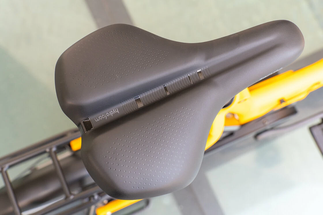 Rower elektryczny na pasku Isy E5 ZR F Bosch Nexus 5 Żółty