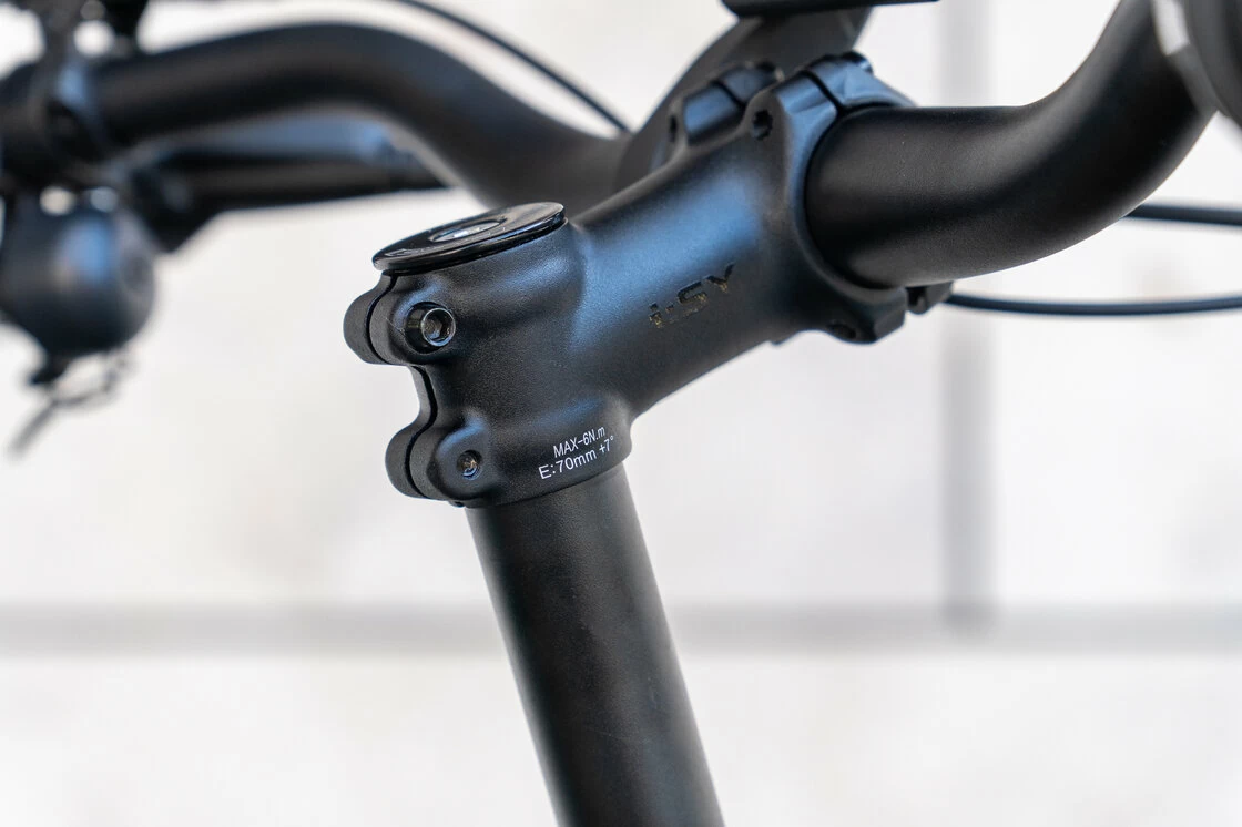 Rower elektryczny na pasku Isy E5 ZR F Bosch Nexus 5 Żółty