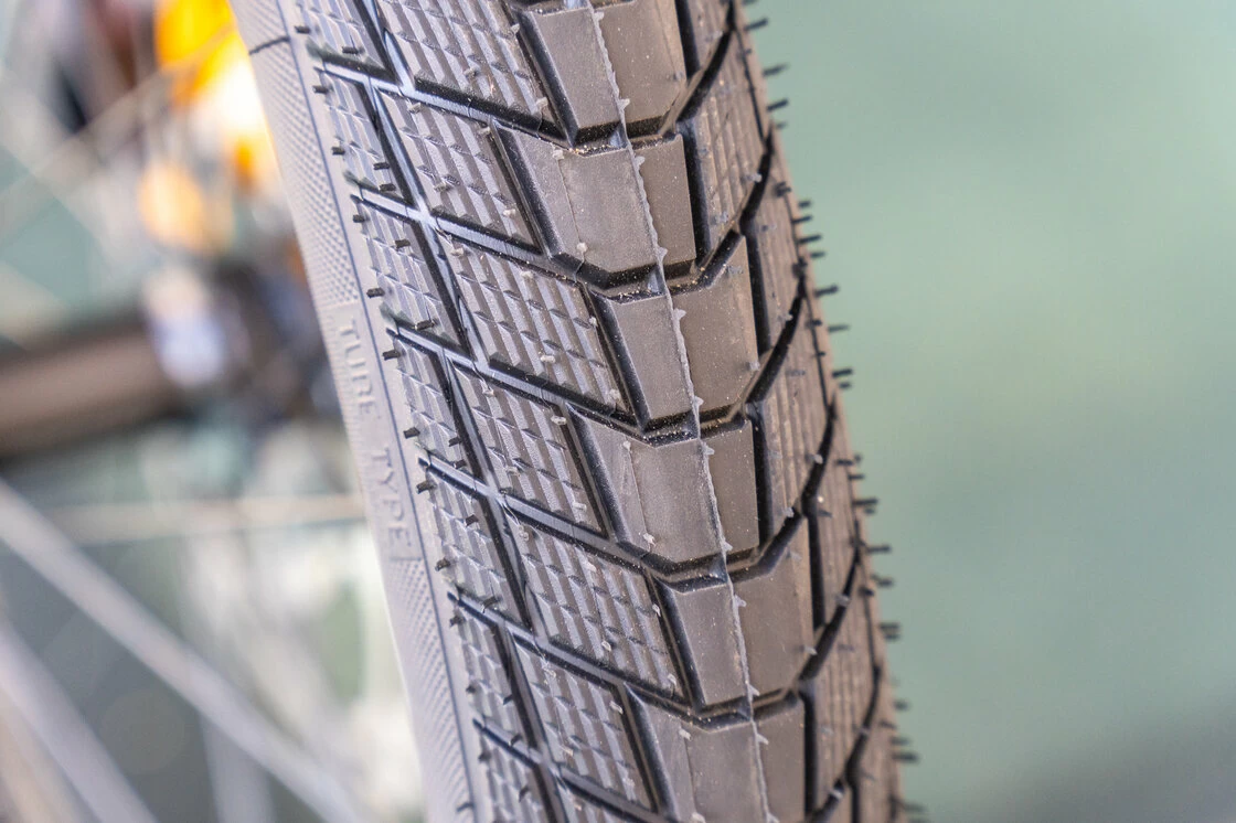 Rower elektryczny na pasku Isy E5 ZR F Bosch Nexus 5 Żółty