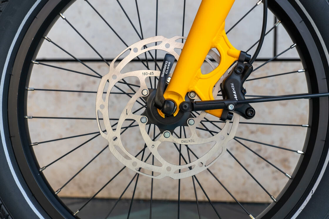 Rower elektryczny na pasku Isy E5 ZR F Bosch Nexus 5 Żółty