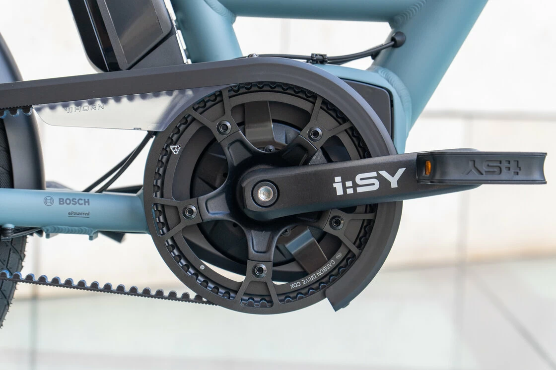 Rower elektryczny na pasku Isy XXL N3.8 ZR B