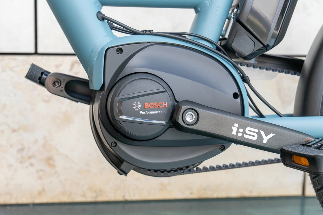 Rower elektryczny na pasku Isy XXL N3.8 ZR B