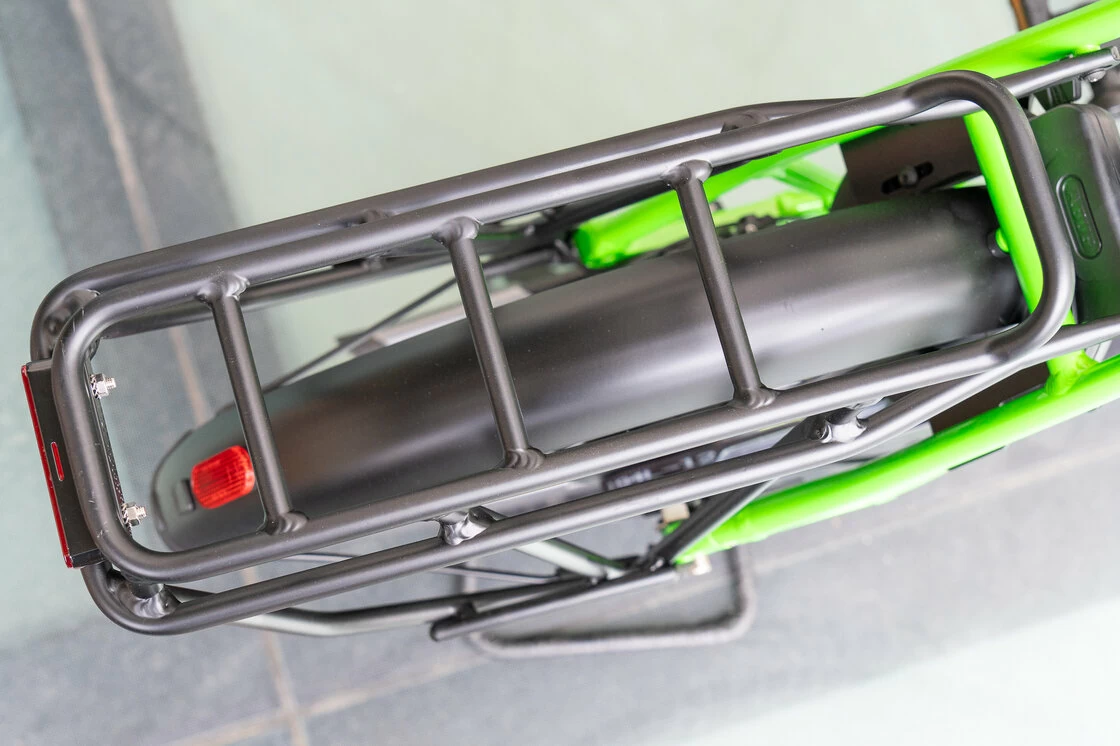 Rower elektryczny na pasku Isy XXL N3.8 ZR B Zielony