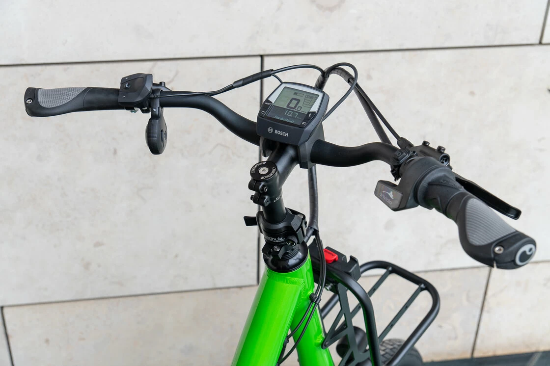 Rower elektryczny na pasku Isy XXL N3.8 ZR B Zielony
