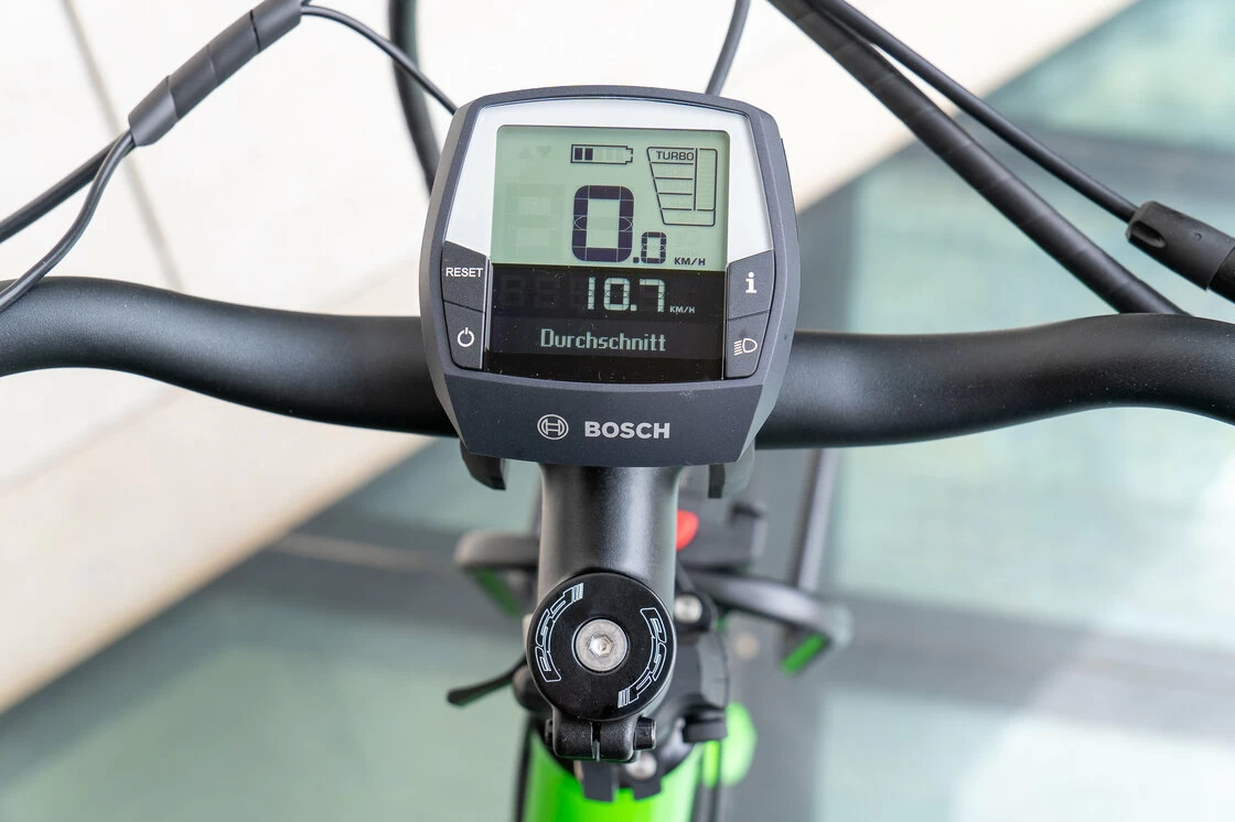 Rower elektryczny na pasku Isy XXL N3.8 ZR B Zielony