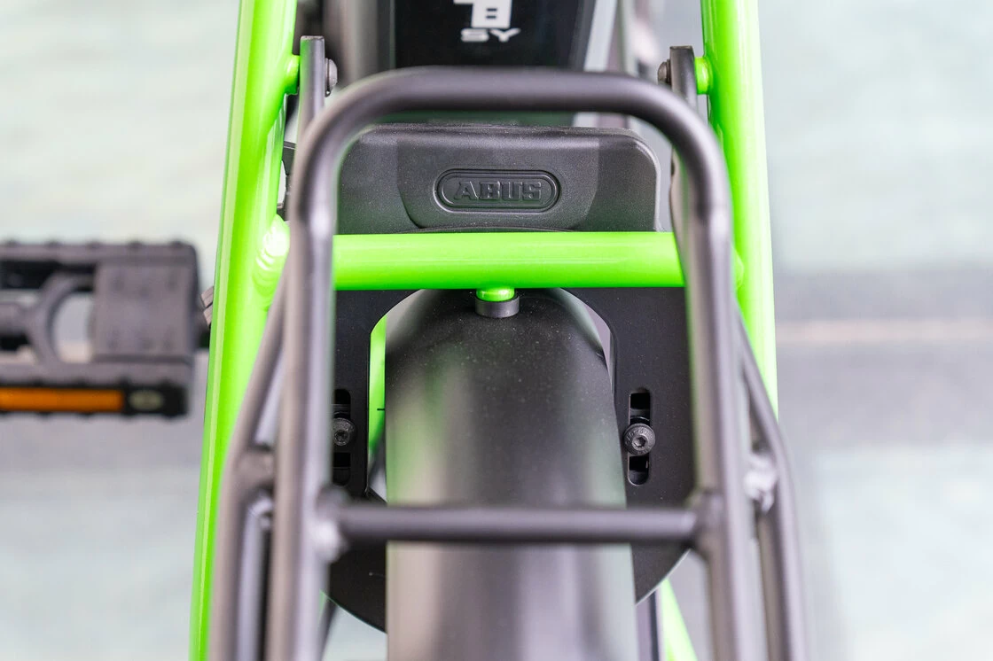 Rower elektryczny na pasku Isy XXL N3.8 ZR B Zielony